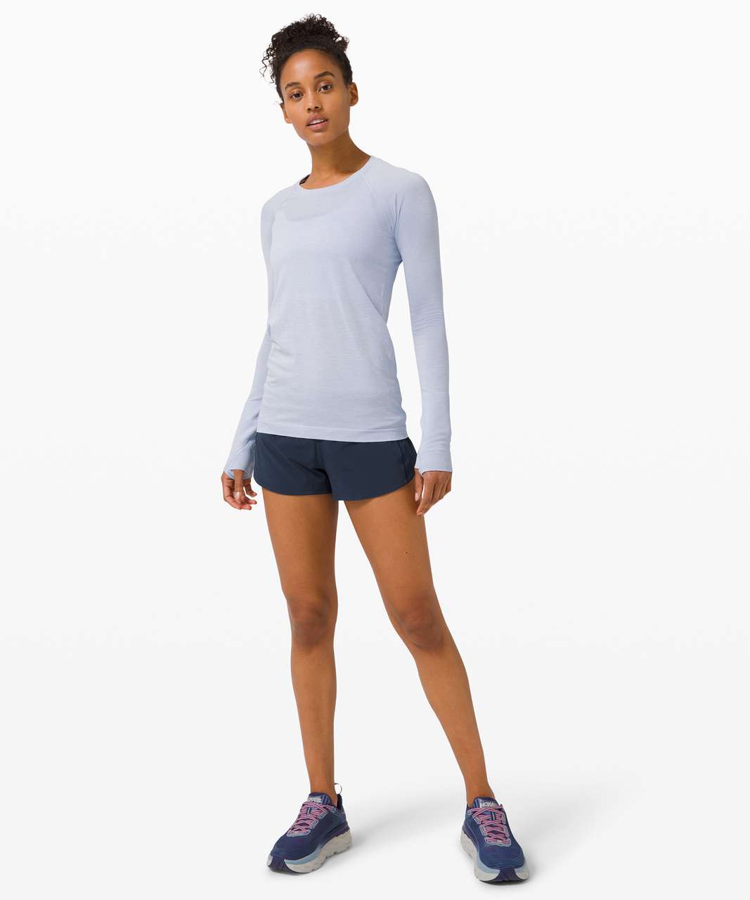 Lululemon Swiftly Tech Long Sleeve 2.0 - Daydream / White