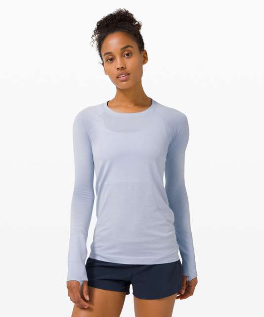 Lululemon Swiftly Tech Long Sleeve Shirt 2.0 *Race Length - Water Drop /  Water Drop - lulu fanatics