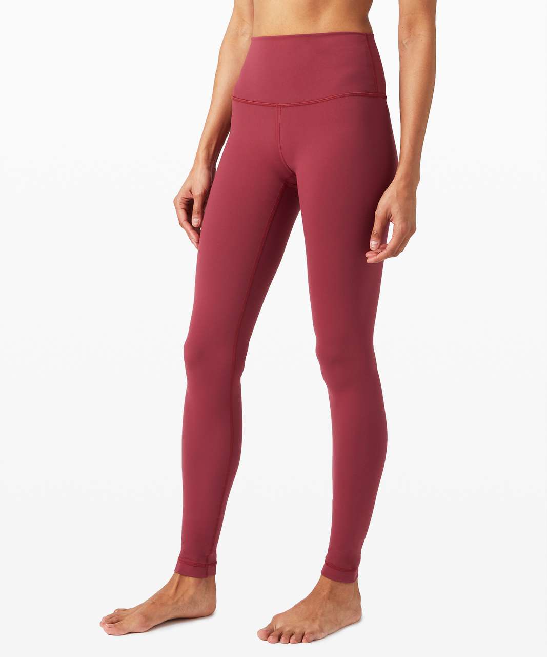 Lululemon Wunder Under Crop (high-rise) *full-on Luxtreme 21 In Chianti