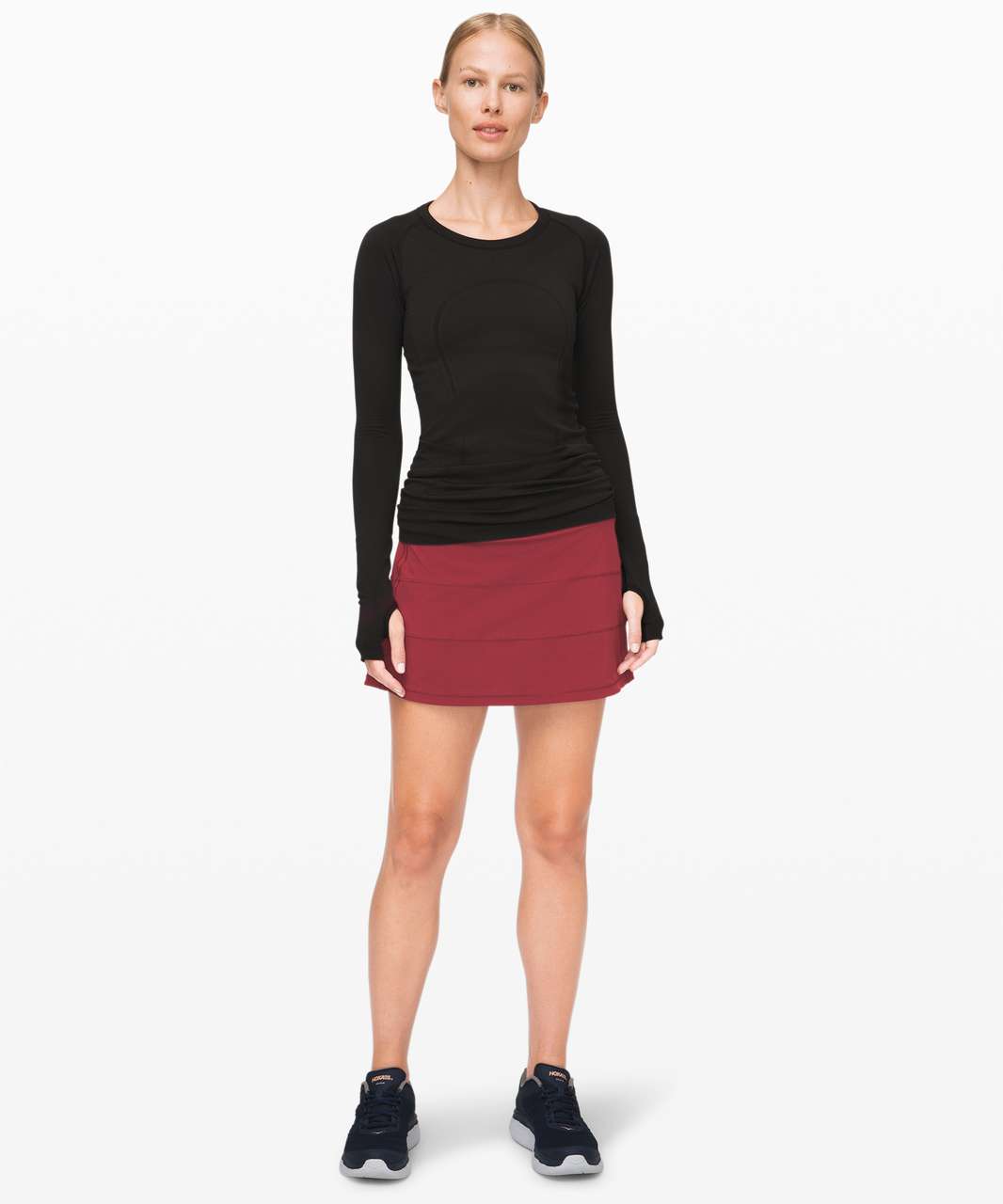 Lululemon Pace Rival Skirt (Tall) *4-way Stretch 15" - Chianti