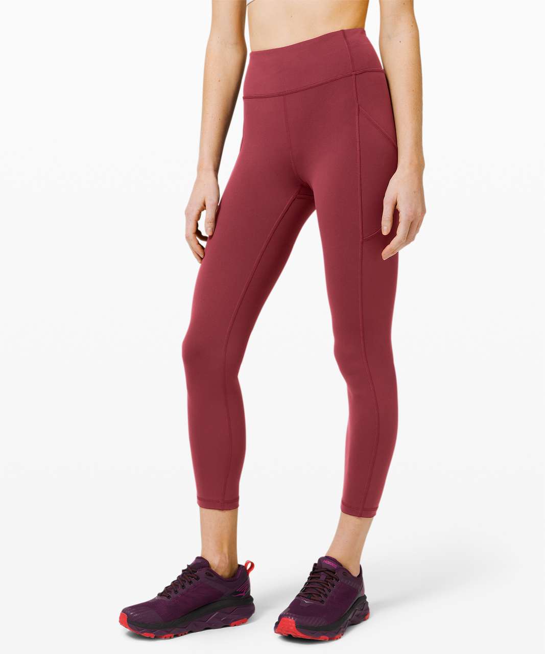 Lululemon Invigorate High-Rise Tight 25 Chianti Red Size 8 - $66 (48% Off  Retail) - From Ashleigh