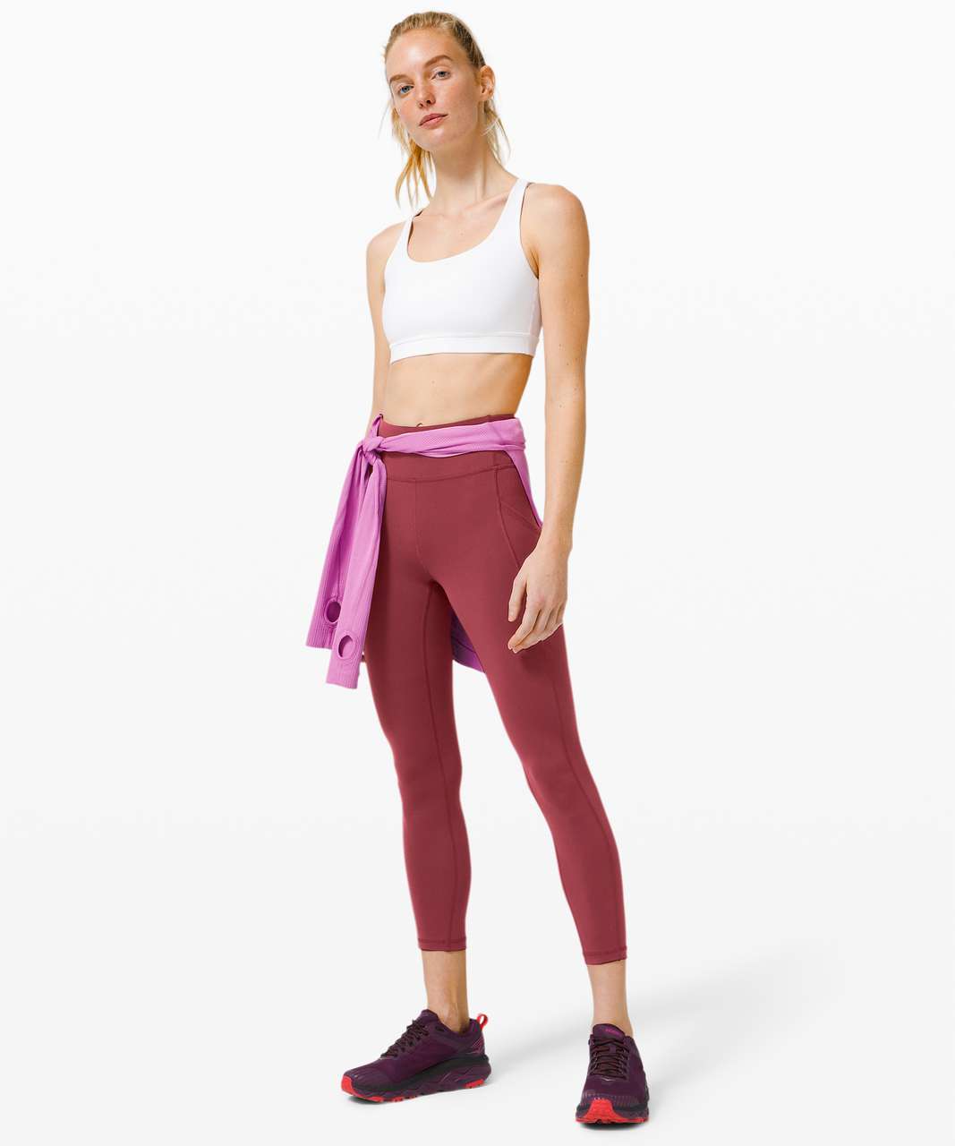 Lululemon Invigorate High-Rise Tight 25" - Chianti