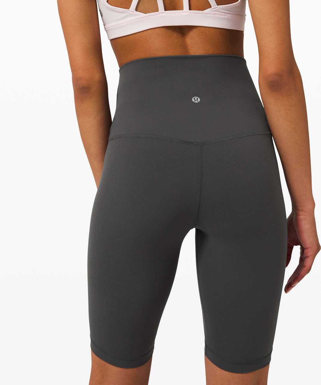 Lululemon Align Super High Rise Short *10 - Graphite Grey (First Release)  - lulu fanatics