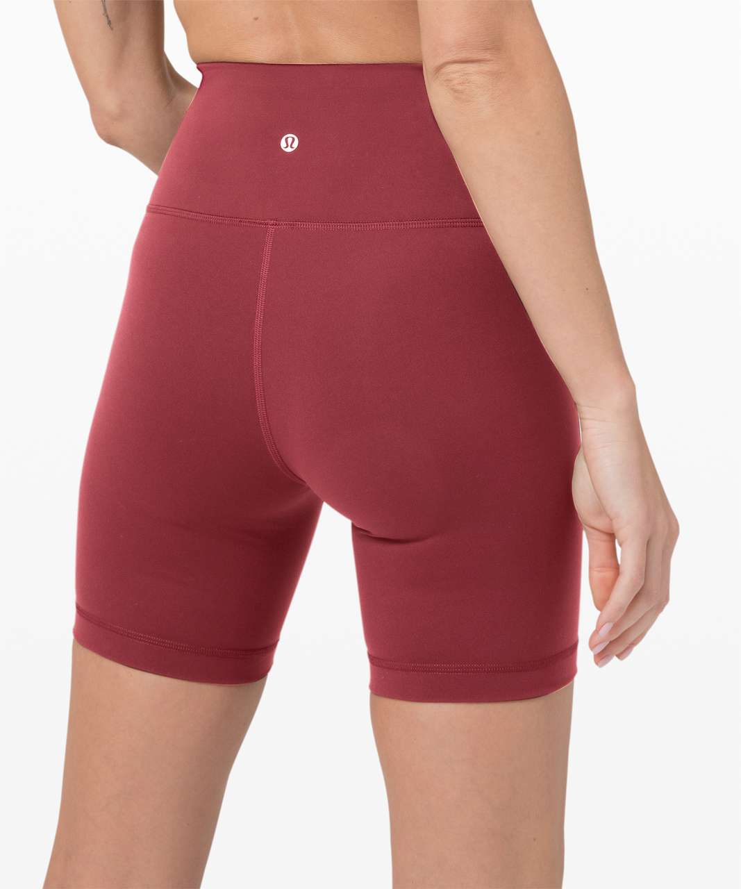 Lululemon Wunder Train High-Rise Short 6" - Chianti