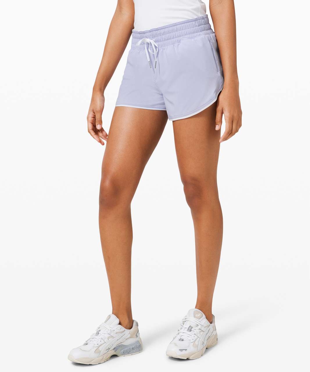 Lululemon Choose A Side Short *3 - Onyx Blue / Efflorescent Dark