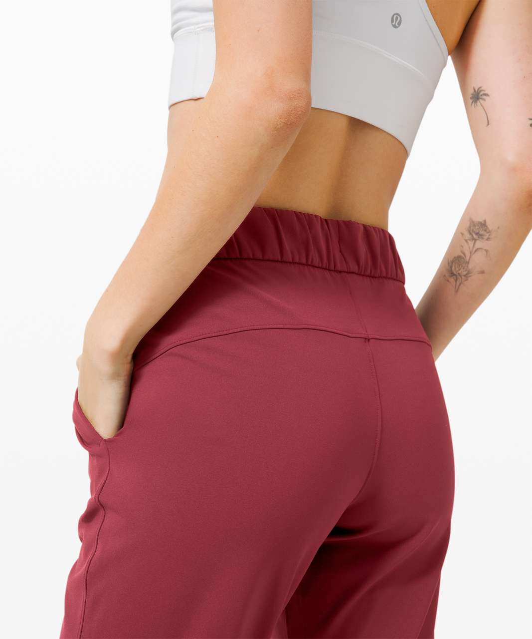 Lululemon On the Fly 7/8 Pant - Chianti