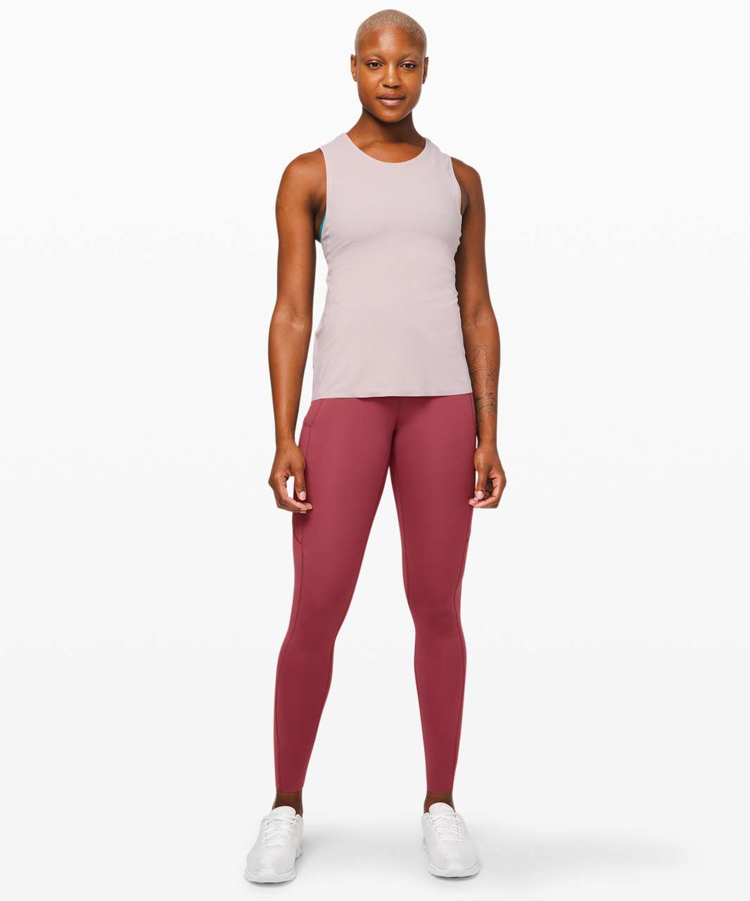 Lululemon Fast and Free Tight 28 *Non-Reflective - Chianti - lulu fanatics