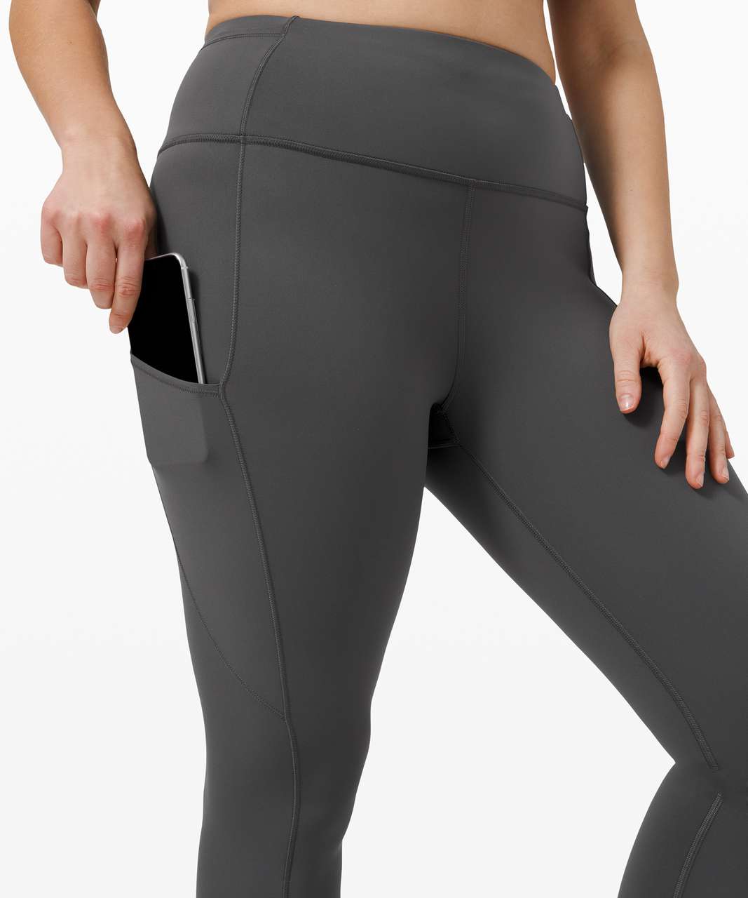 Lululemon Fast and Free Tight 28 *Non-Reflective - Graphite Grey