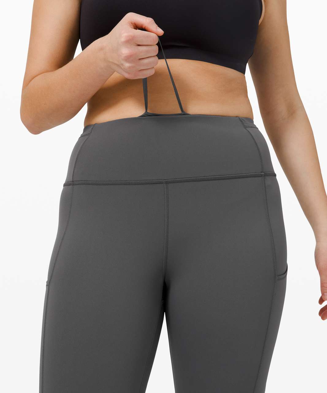 Lululemon Fast and Free Tight 28" *Non-Reflective - Graphite Grey