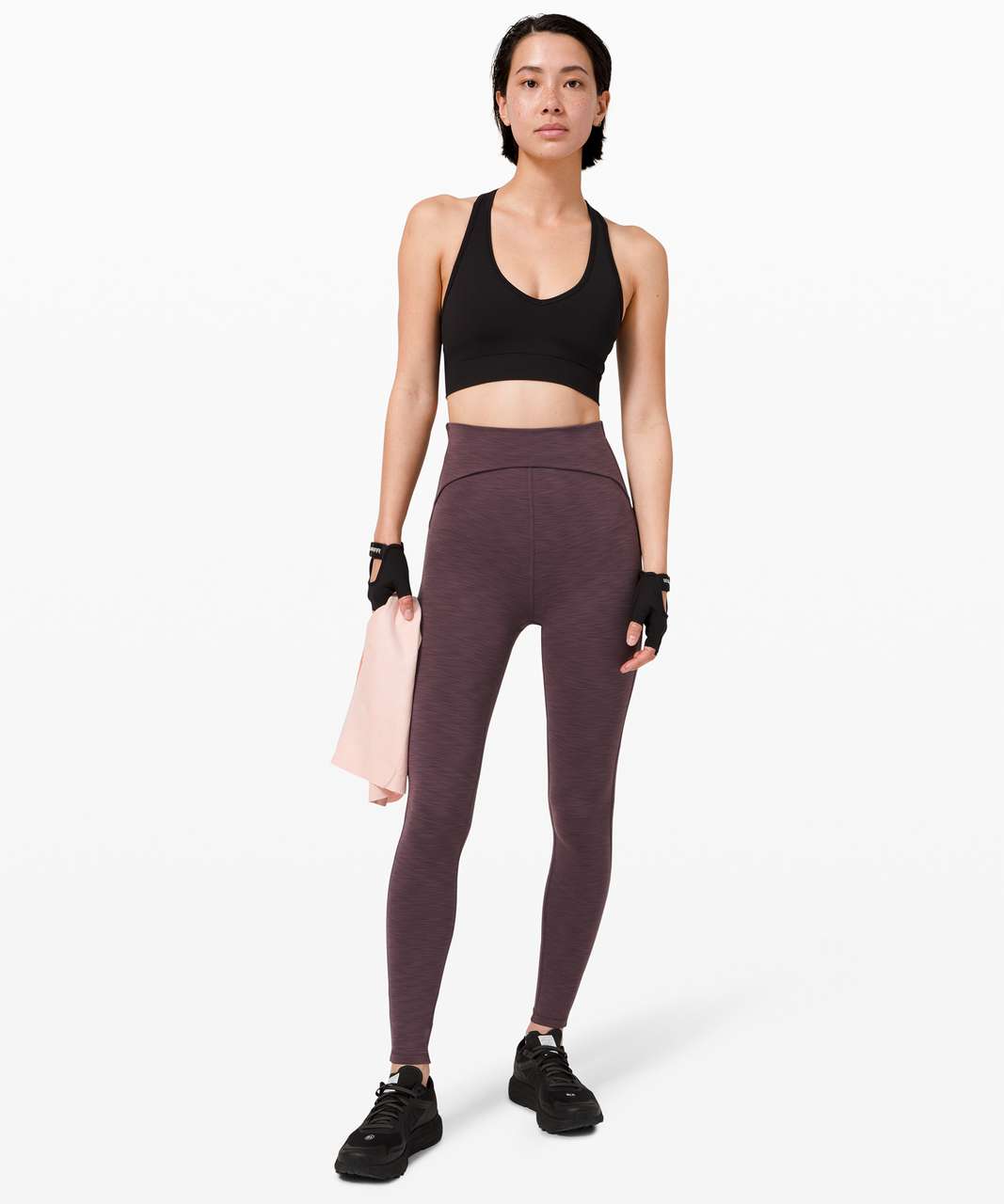 Lululemon Power Within Super High-Rise Pant 28" - Heathered Black Currant