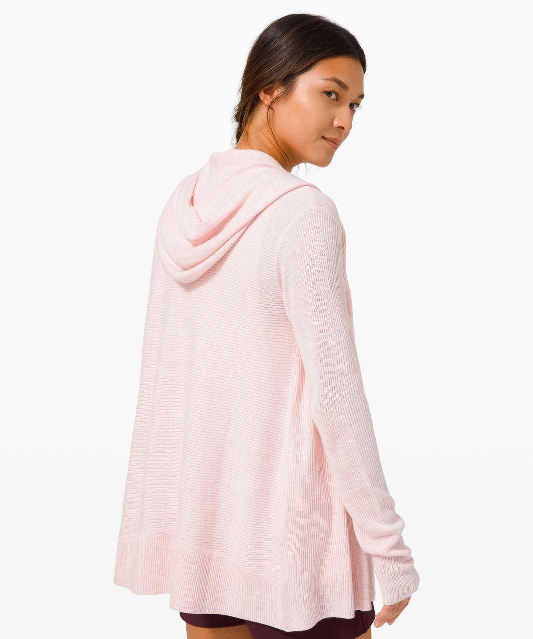 Lululemon Sundown Sweater Wrap - Heathered Ballet Slipper