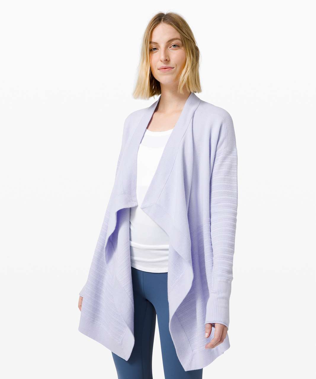 Lululemon Find Your Calm Wrap - Serene Blue