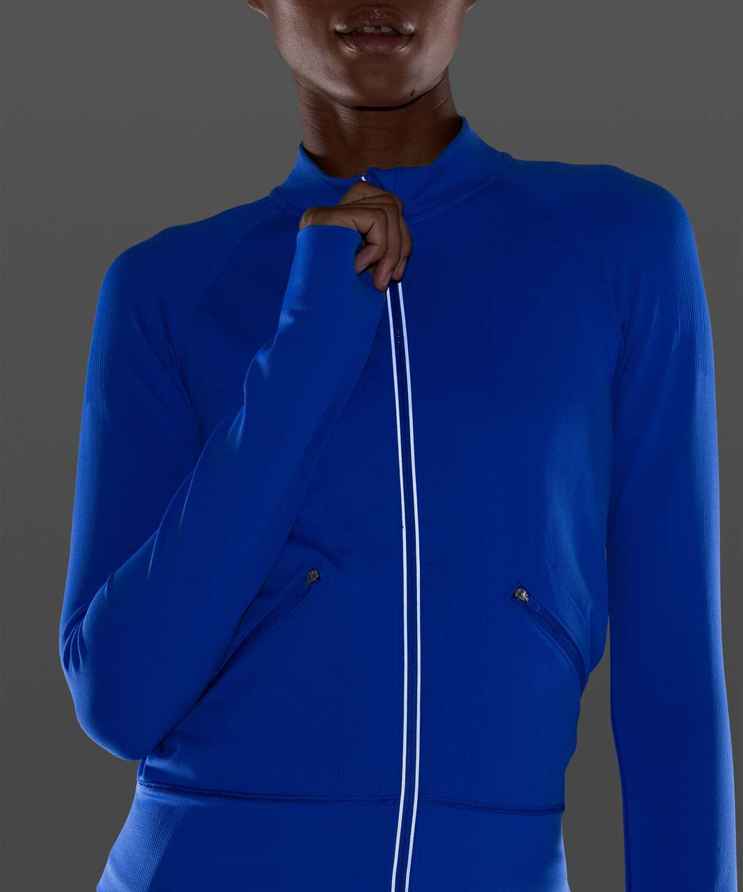 Lululemon Open Stride Run Bomber - Wild Bluebell - lulu fanatics