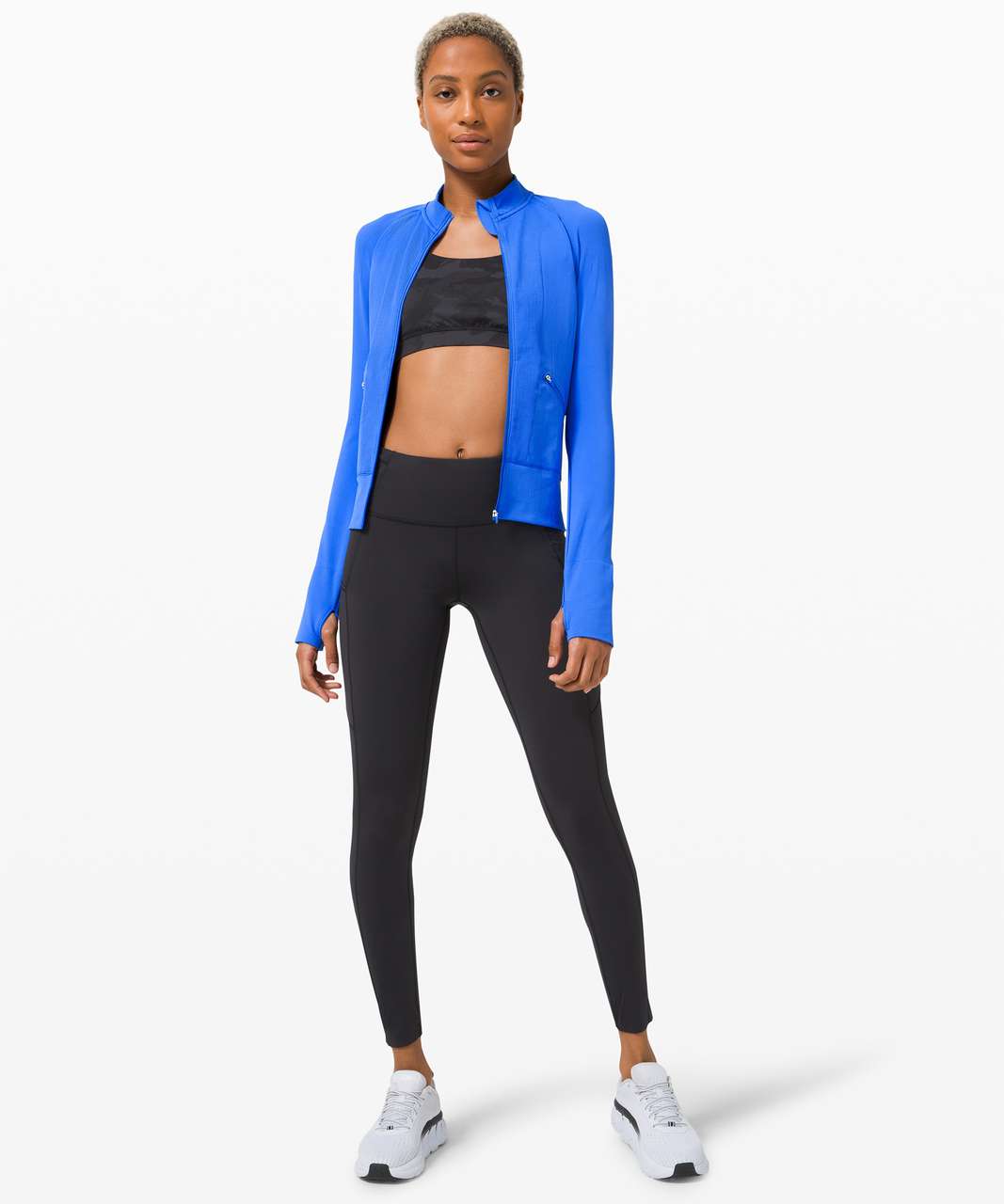 Lululemon Open Stride Run Bomber - Wild Bluebell - lulu fanatics