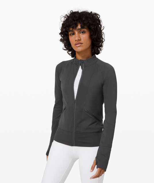 Lululemon Open Stride Run Bomber - Black - lulu fanatics