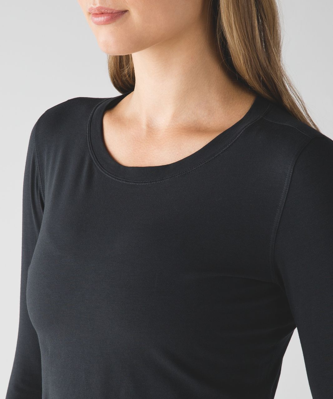 Lululemon Cruiser Cropped Long Sleeve - Black