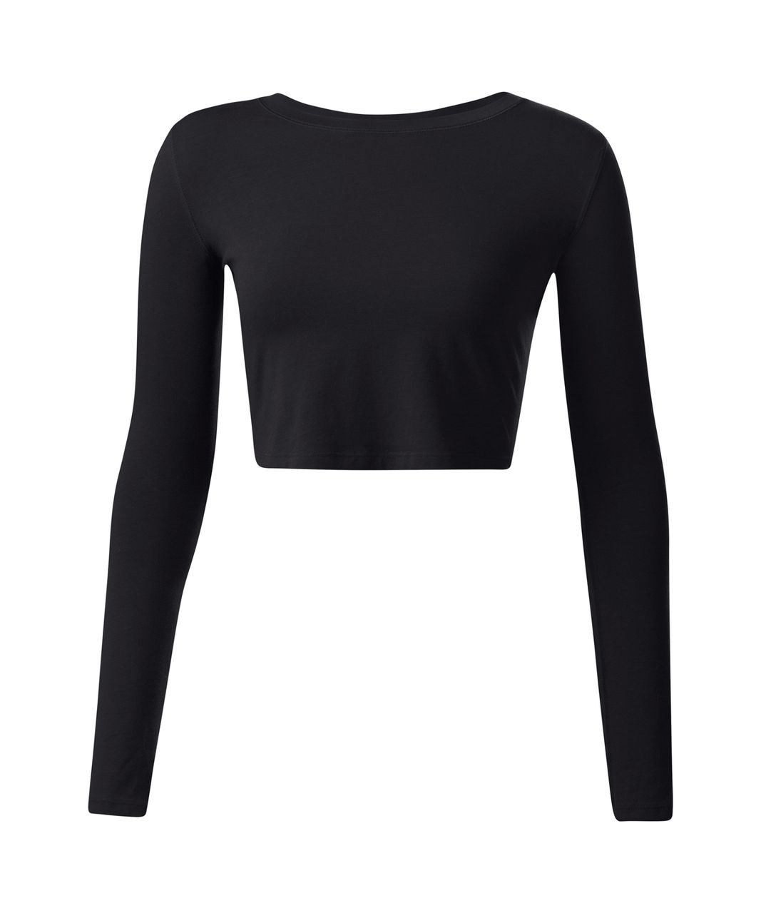 Lululemon Cruiser Cropped Long Sleeve - Black