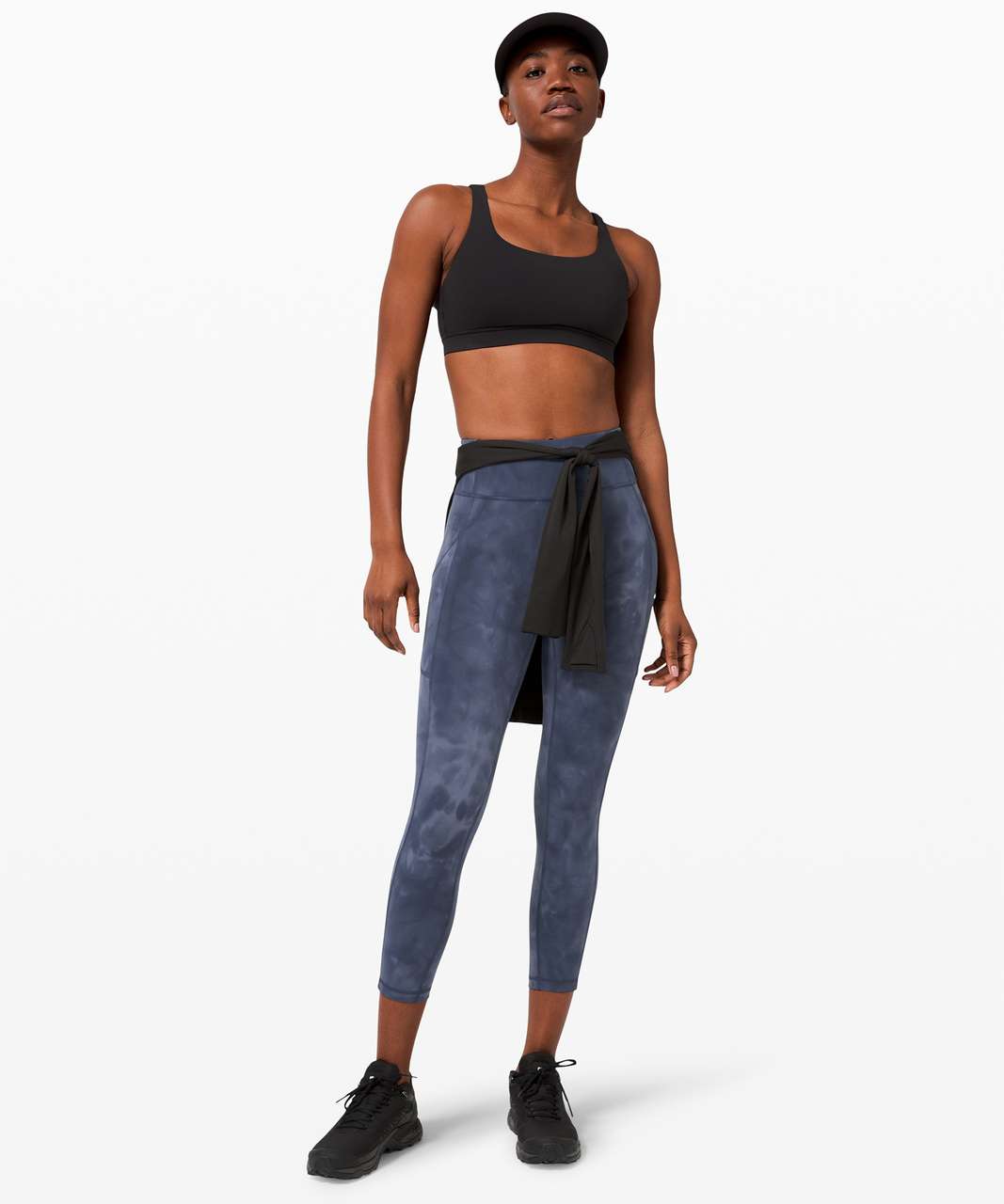 blue lululemon crop - Gem