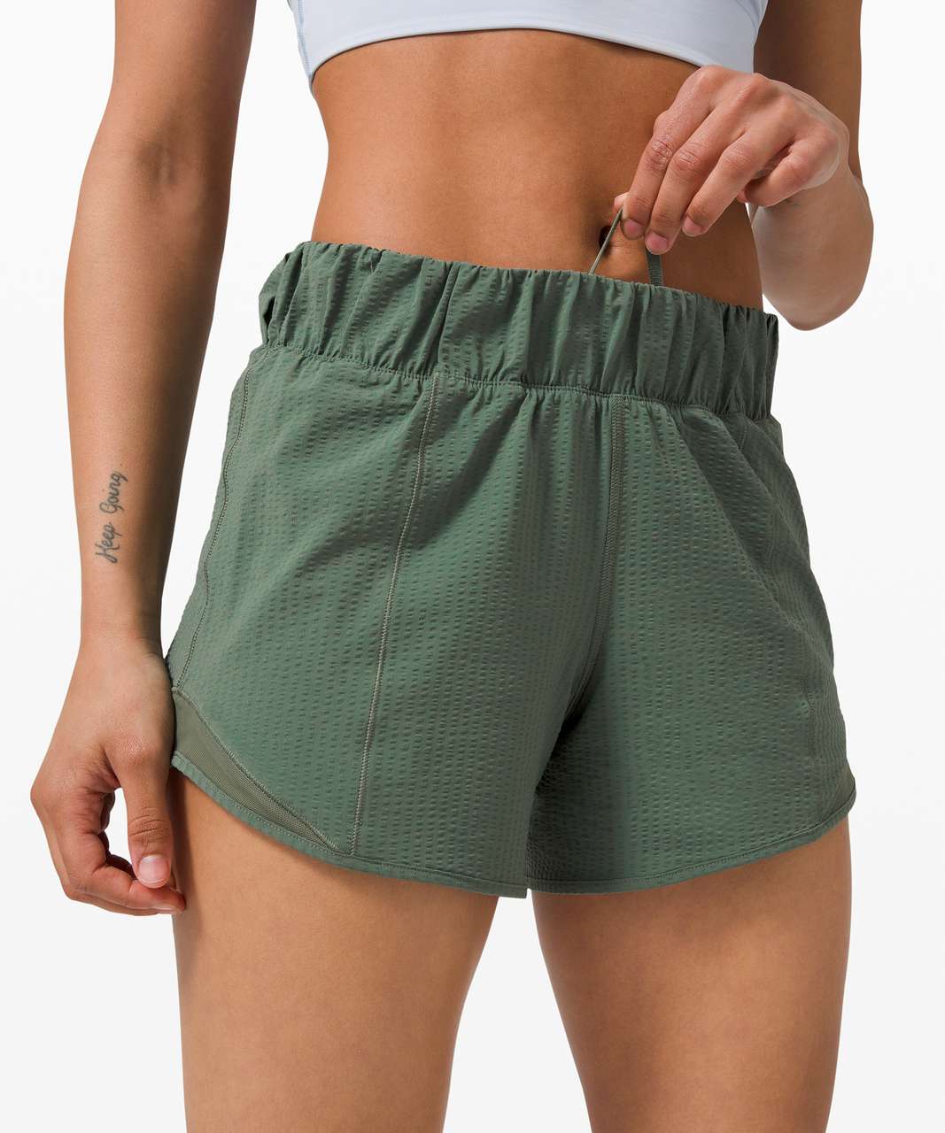 lululemon seersucker shorts