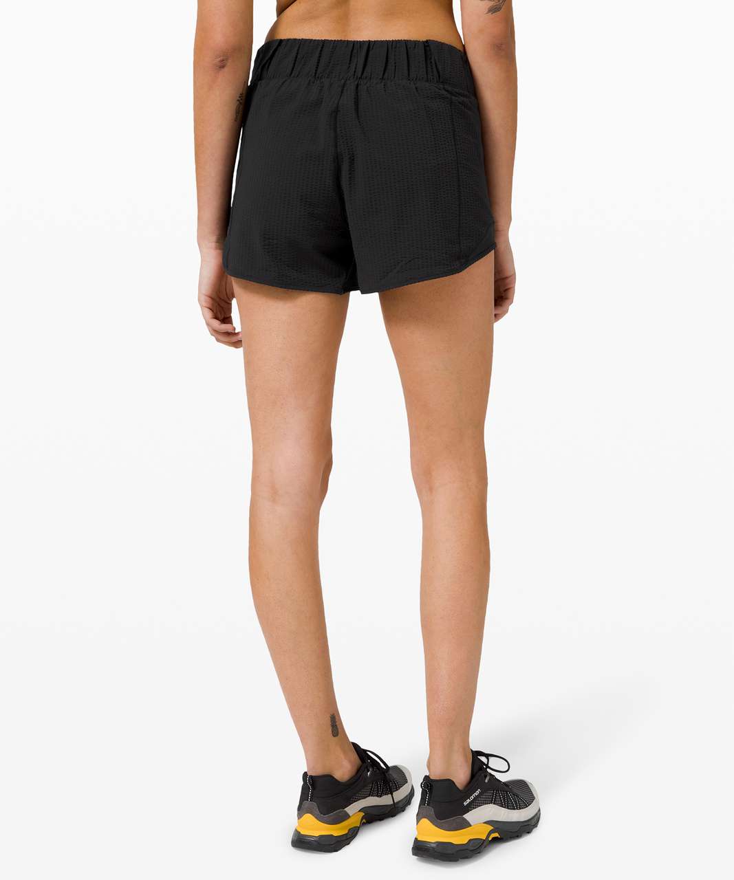 NWT Lululemon Women's Black Hotty Hot Shorts 2.5 Size 12 – Palmer