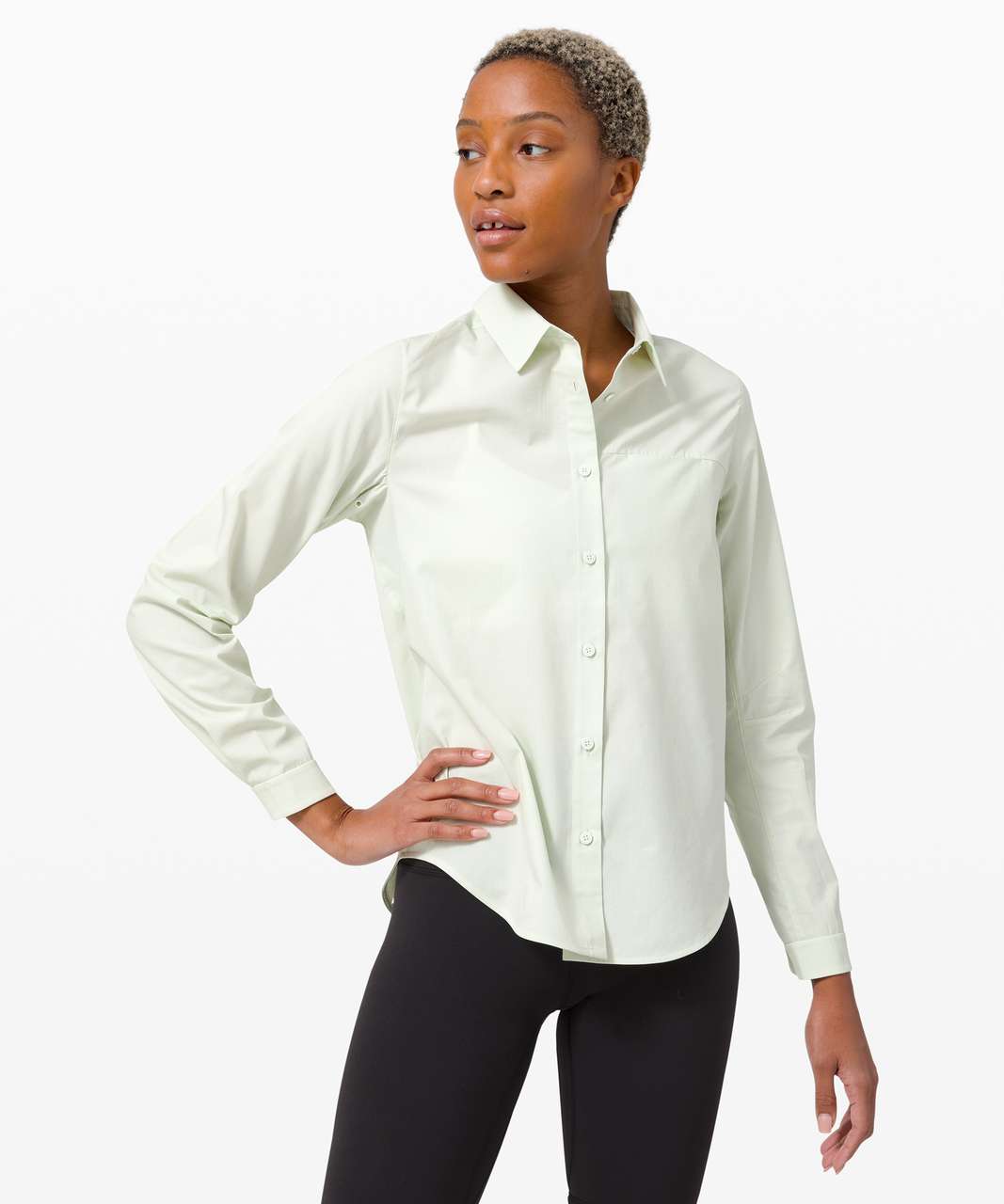 Lululemon Full Day Ahead Shirt - Springtime