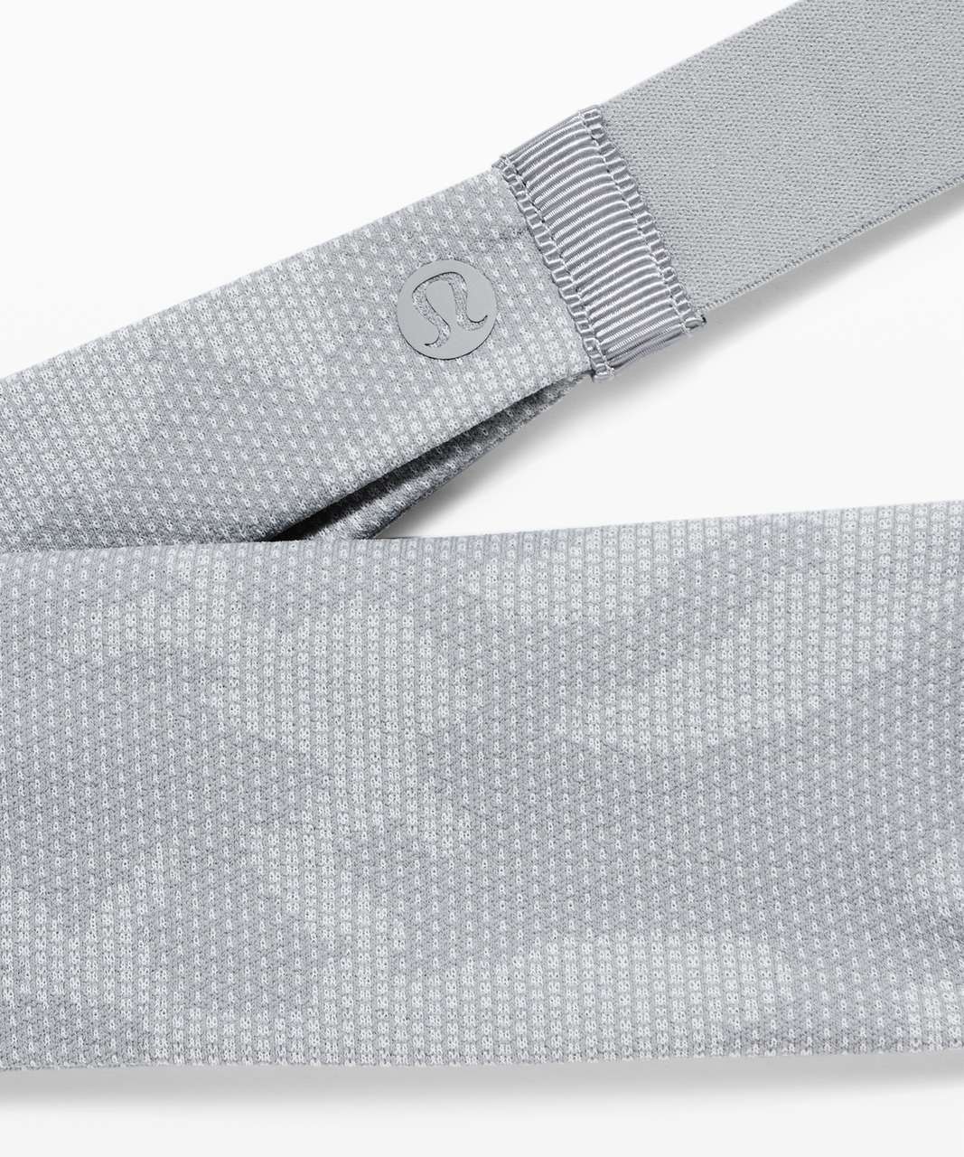 Lululemon Fringe Fighter Headband - Incognito Camo SSL Silver Drop Alpine White