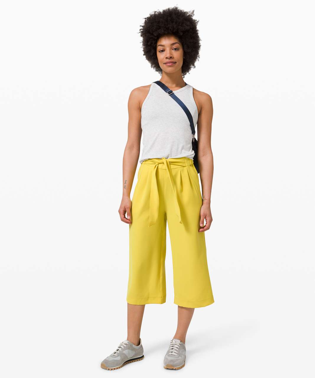 Lululemon Noir Crop - Soleil - lulu fanatics