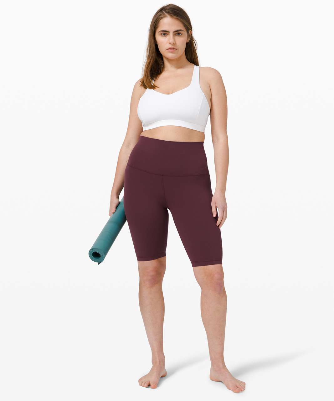 Lululemon Wunder Train High Rise Short 6” NWT 4 Cassis Dark Red Burgundy  Align