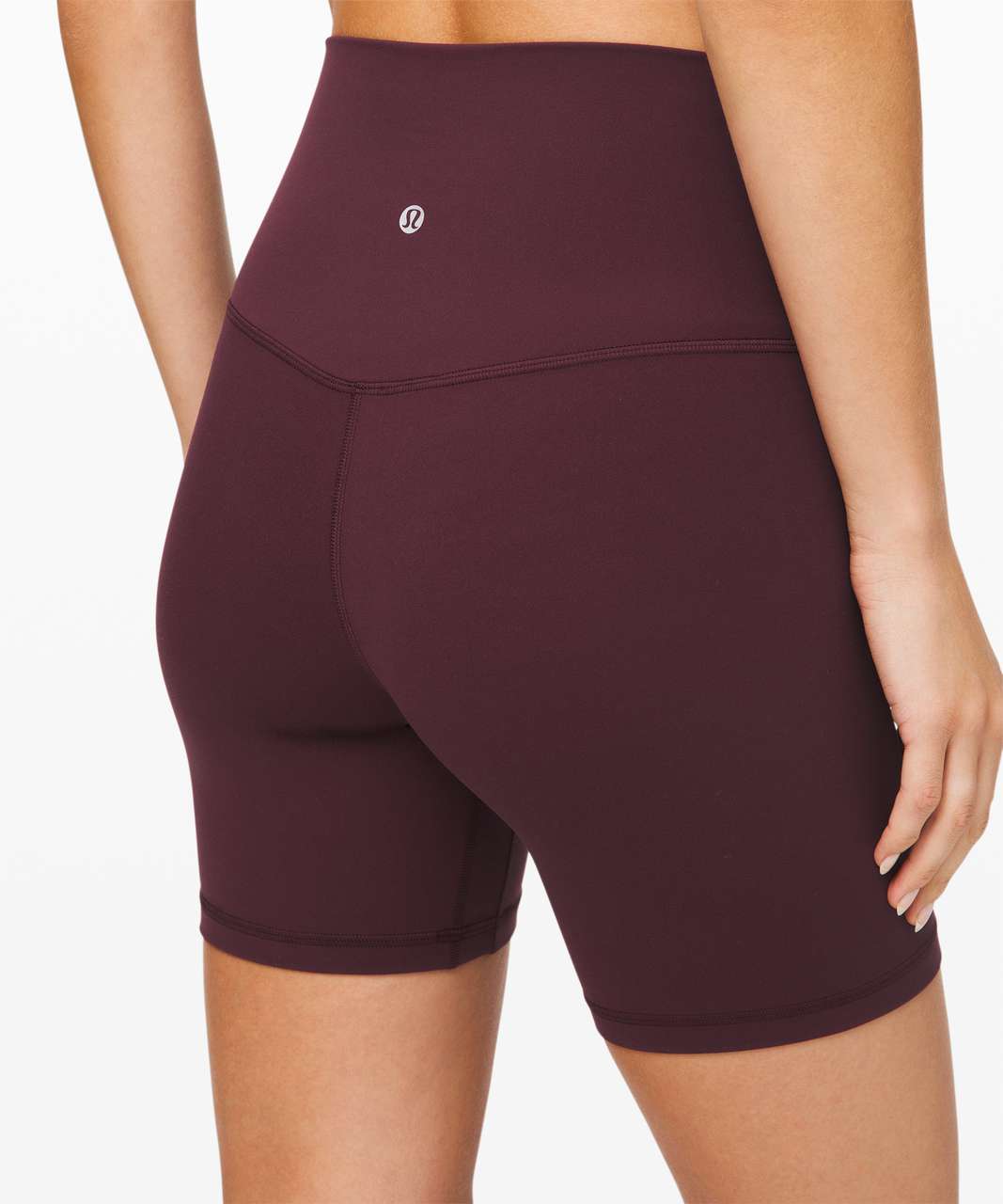 Lululemon Wunder Train High Rise Short 6” NWT 4 Cassis Dark Red Burgundy  Align