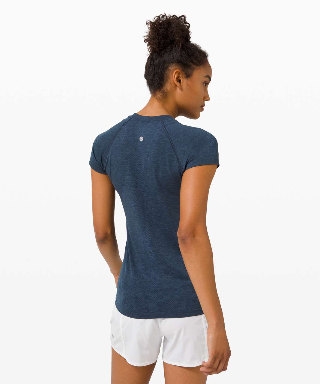 Lululemon Swiftly Tech Short Sleeve 2.0 - Ink Blue / True Navy - lulu  fanatics