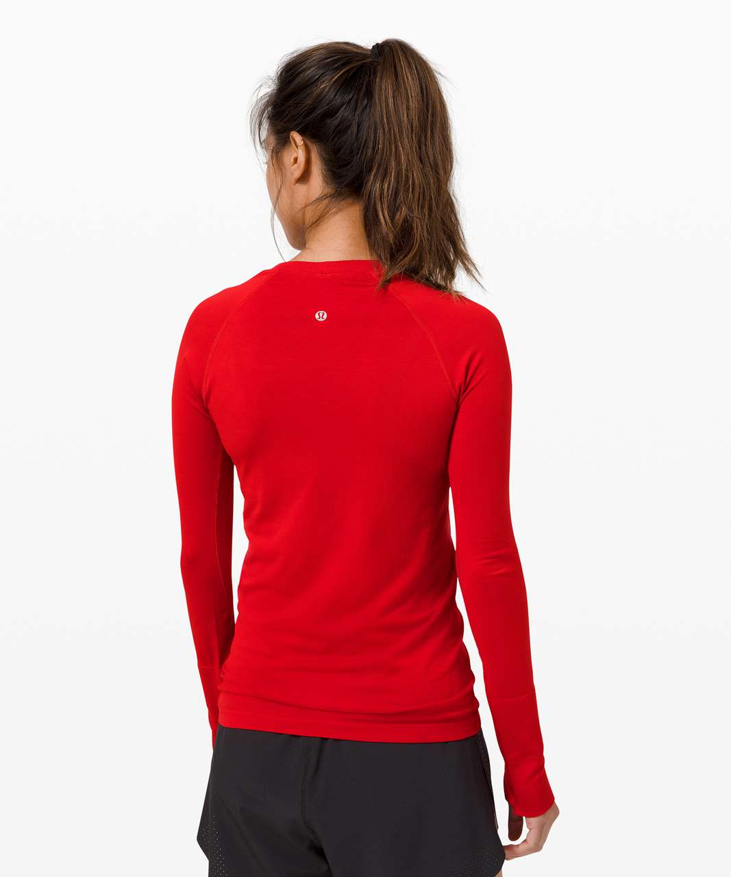 Lululemon Swiftly Tech Long Sleeve 2.0 - Dark Red / Dark Red (First Release)