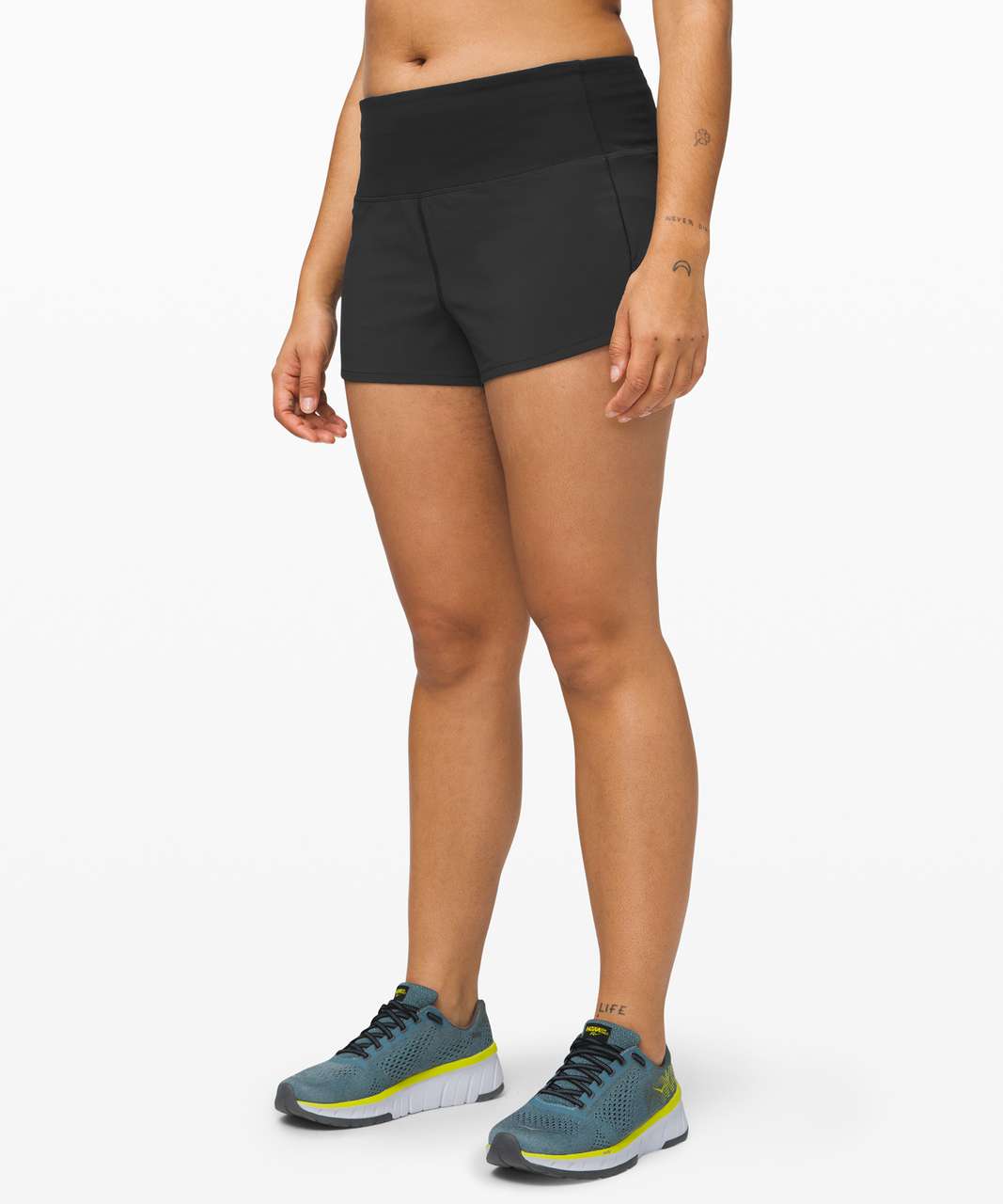 Lululemon Speed Up Short High-Rise *2.5 - Black - lulu fanatics