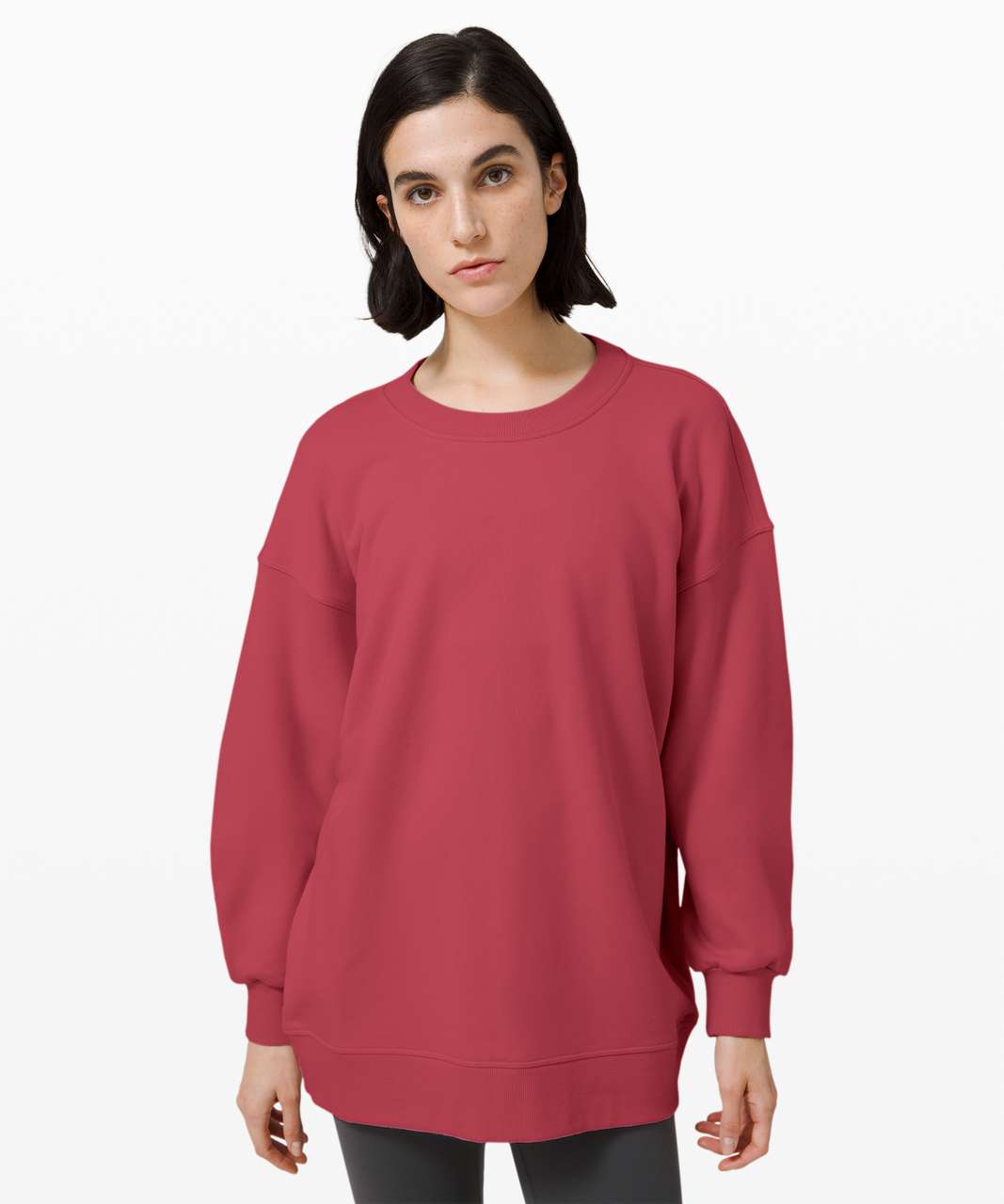 Lululemon Perfectly Oversized Crew - Chianti