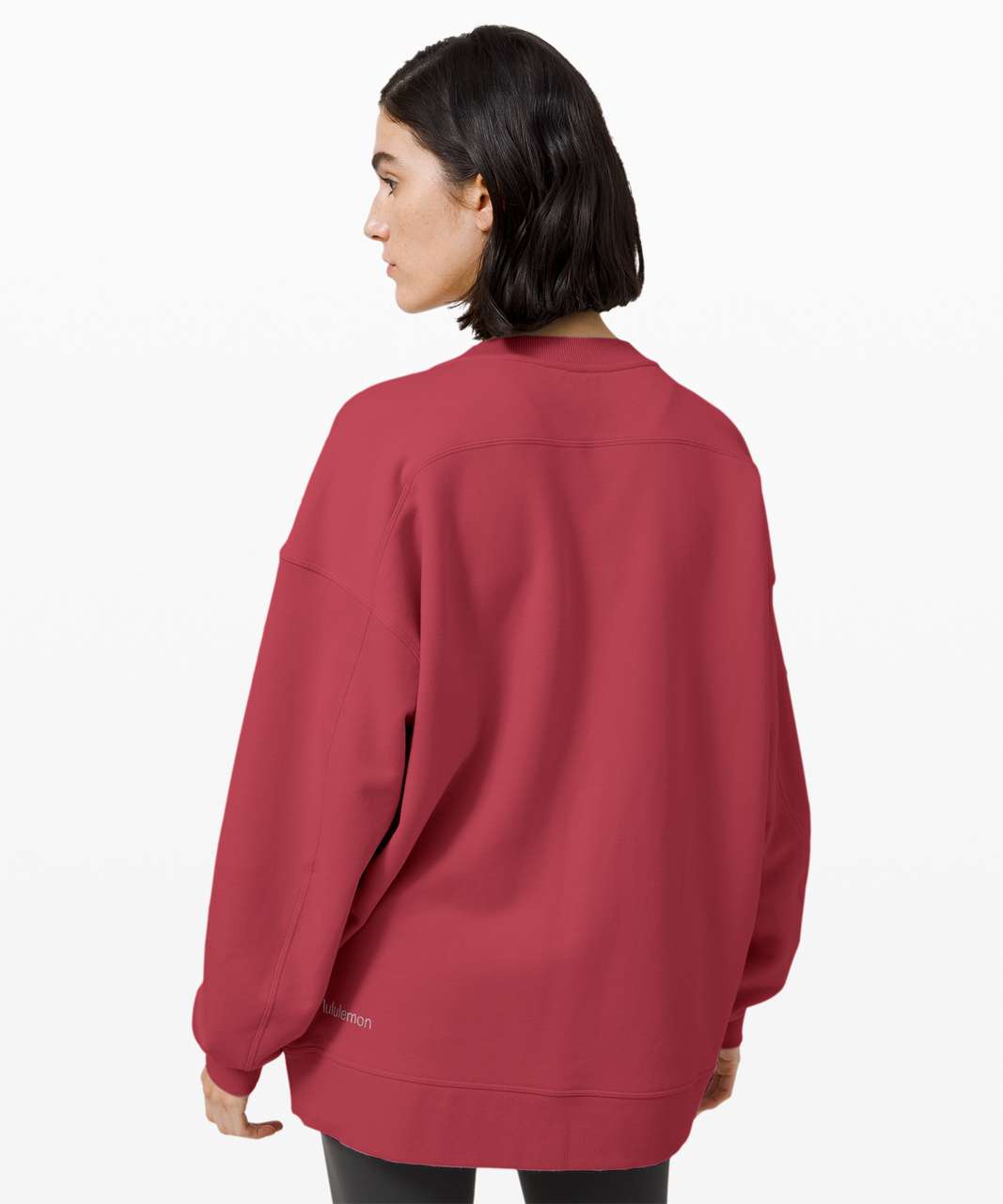 Lululemon Perfectly Oversized Crew - Chianti