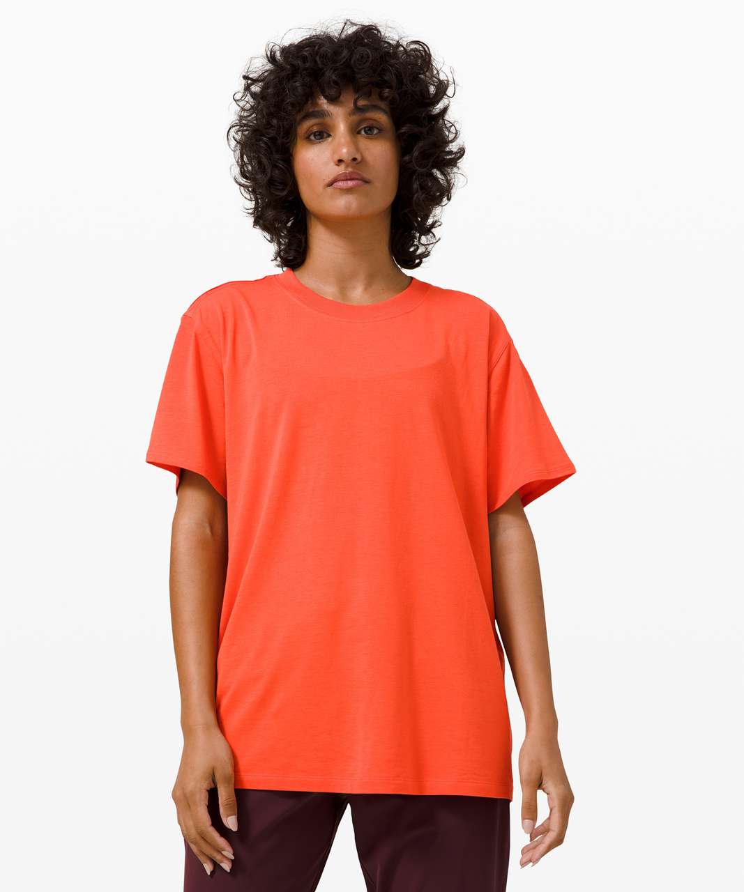 Lululemon All Yours Boyfriend Tee - Brick