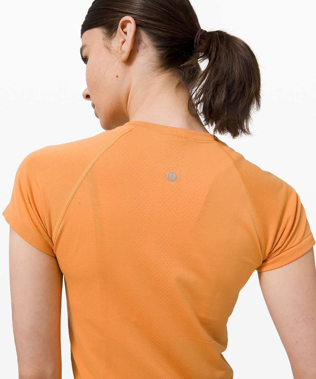 Lululemon Swiftly Tech Short Sleeve 2.0 - Monarch Orange / Monarch Orange