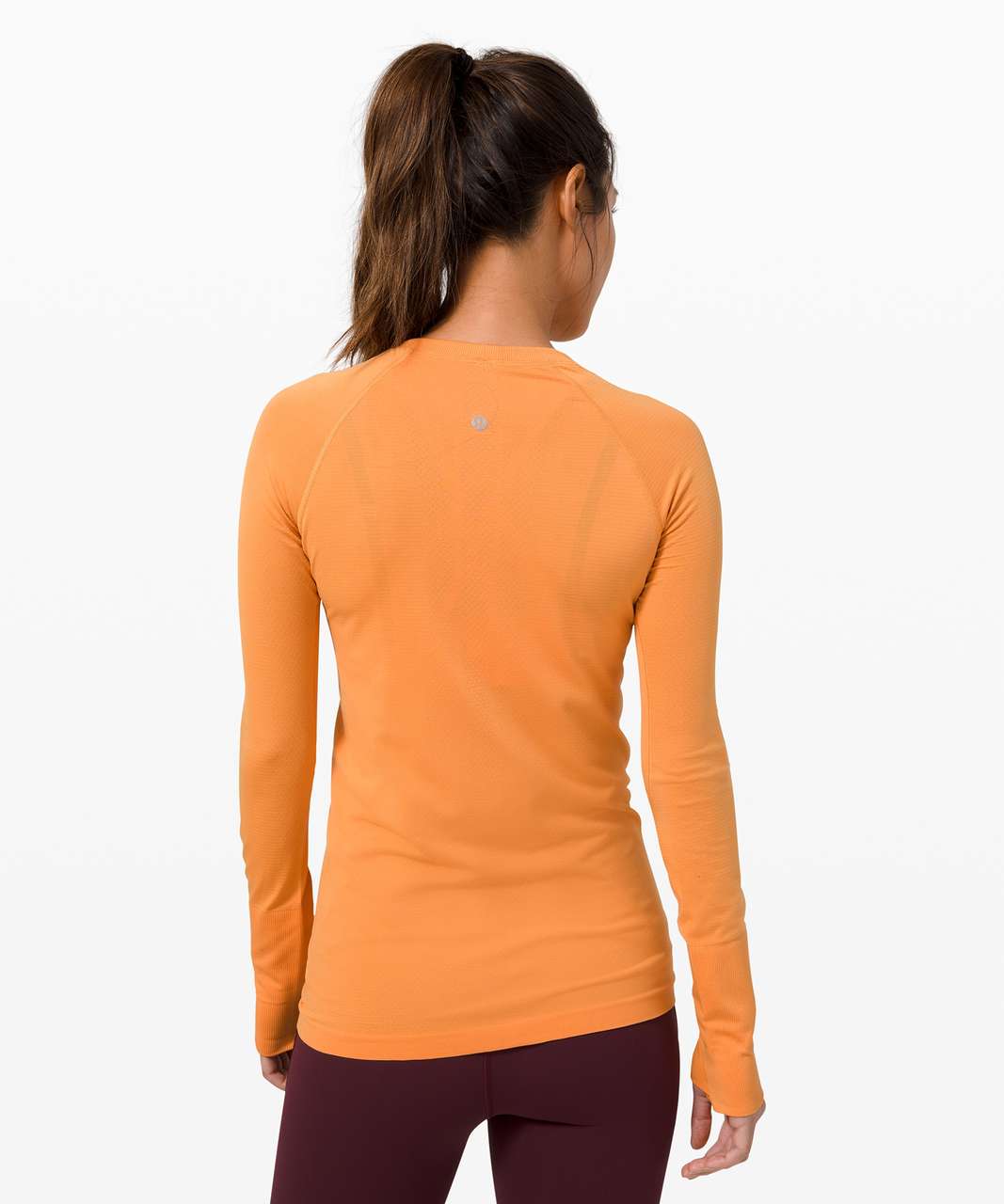 Lululemon Swiftly Tech Long Sleeve 2.0 - Monarch Orange / Monarch Orange