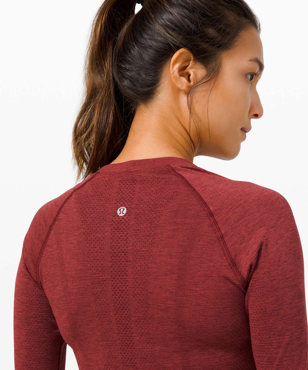 Lululemon Swiftly Tech Long Sleeve 2.0 - Cassis / Chianti