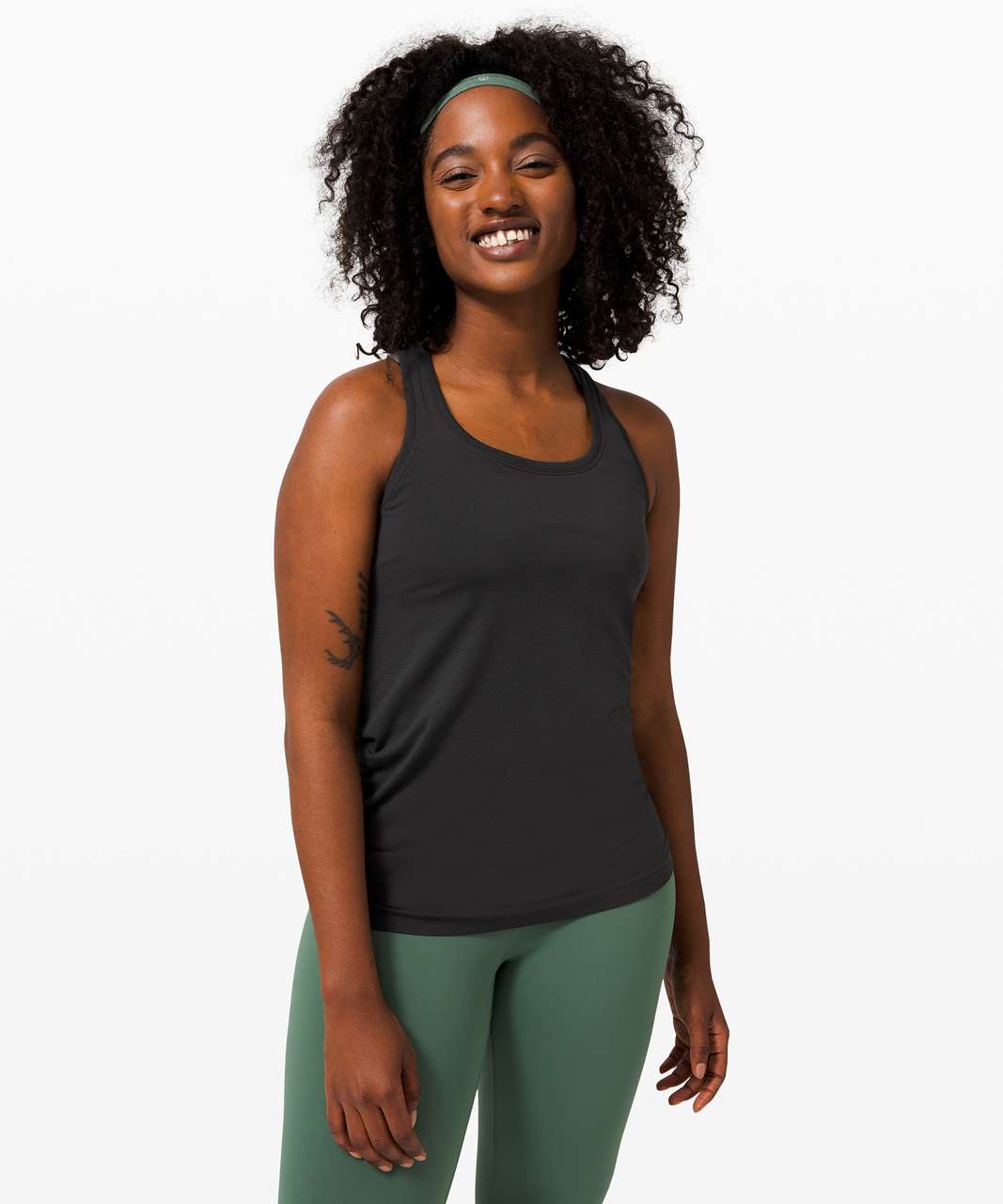 Lululemon Swiftly Tech Racerback 2.0 - Black / Black (First Release)