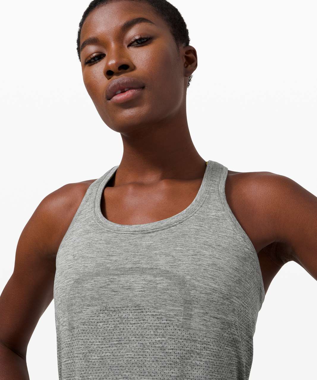 Lululemon Swiftly Tech Racerback 2.0 - Slate / White (First Release)