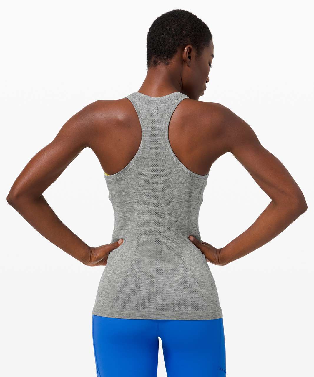 Lululemon Swiftly Tech Racerback 2.0 - Slate / White (First Release)