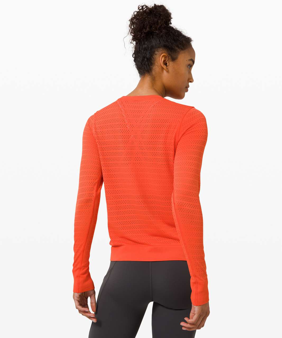 Lululemon Breeze By Long Sleeve *Squad - Brick / Brick