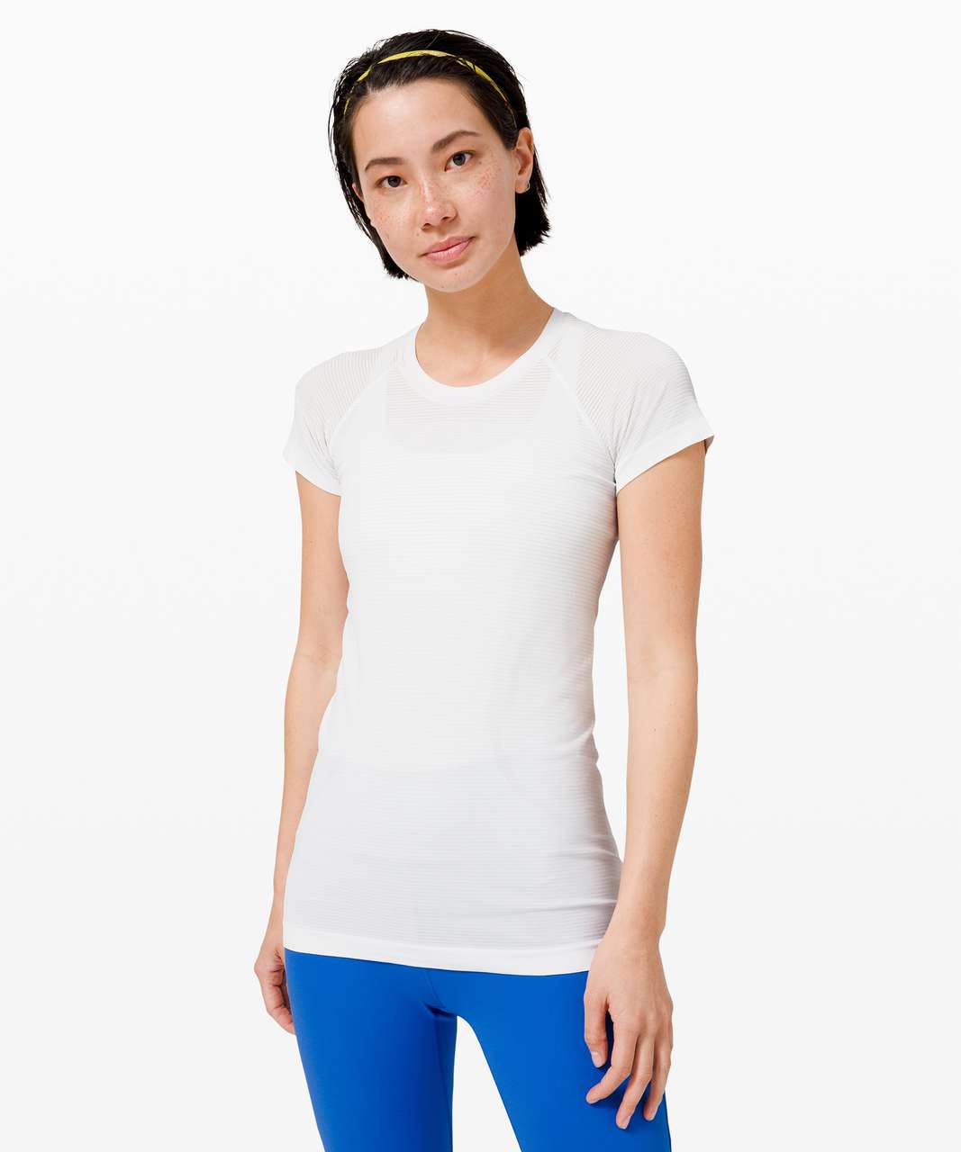 Lululemon Swiftly Tech Short Sleeve 2.0 *Sun - Colour Shift White / Blue - lulu  fanatics