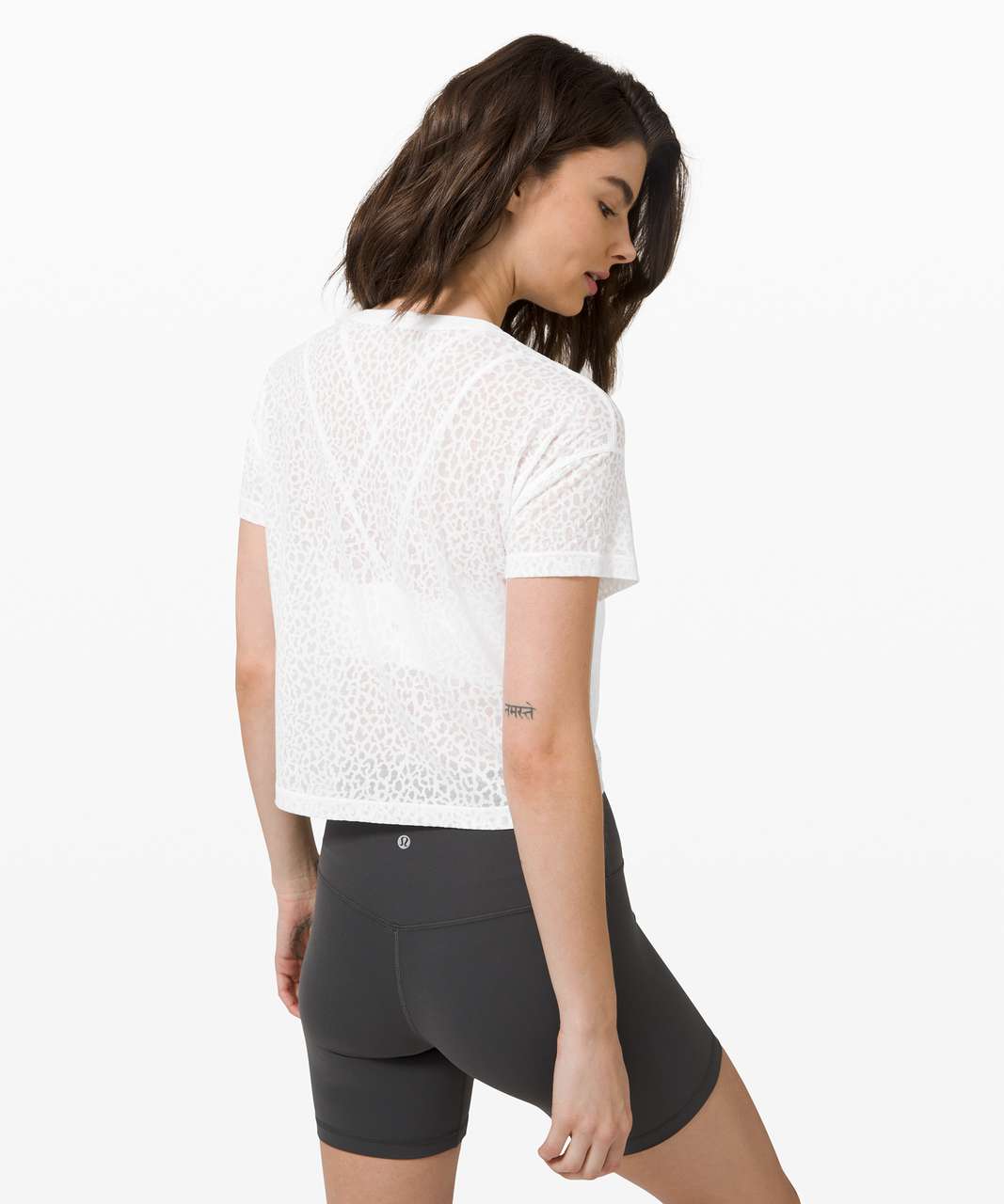 Lululemon All Yours Crop Tank Top *Veil - White - lulu fanatics