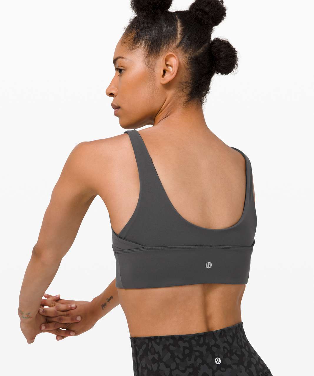 Lululemon Rejuvenate Bra - Graphite Grey / Formation Camo Deep Coal Multi