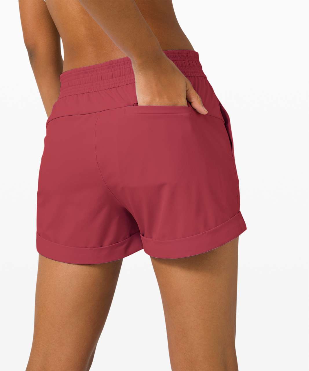 Lululemon Spring Break Away Short *4-way Stretch 3" - Chianti