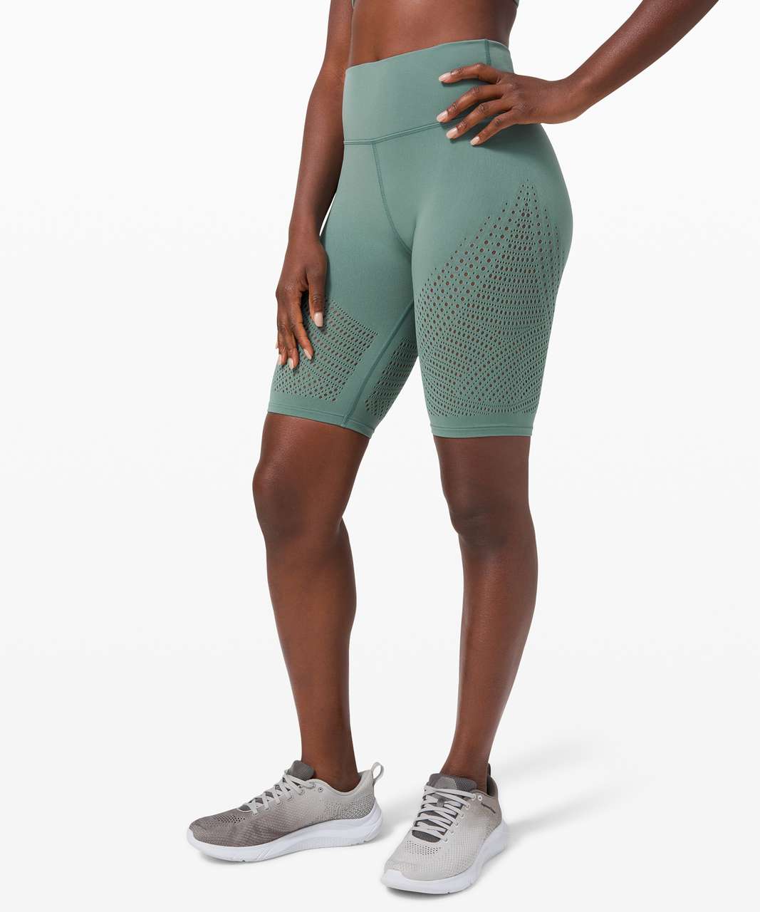 Lululemon Reveal Short Digital Rain - Tidewater Teal