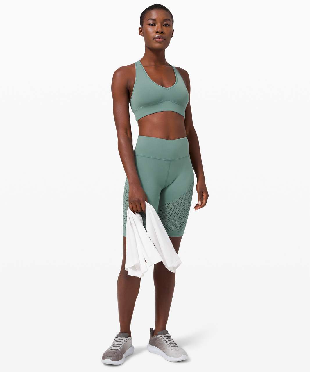 Lululemon Reveal Short Digital Rain - Tidewater Teal - lulu fanatics