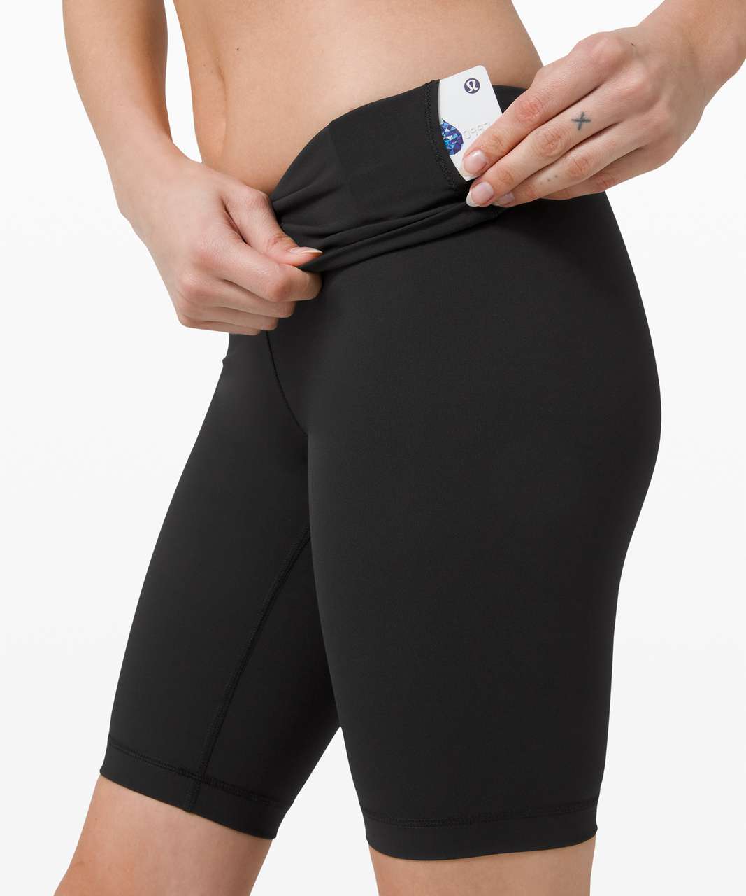 Lululemon Power Thru High-Rise Short 6 - Black - lulu fanatics