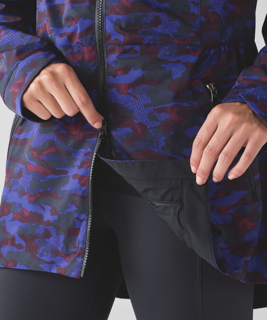 CAMO WINDBREAKER JACKET — Live Passionate. Die True.